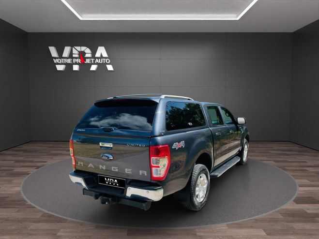Ford Ranger 3.2 TDCi 200ch 4x4 Limited BVA - Android Gris de 2016