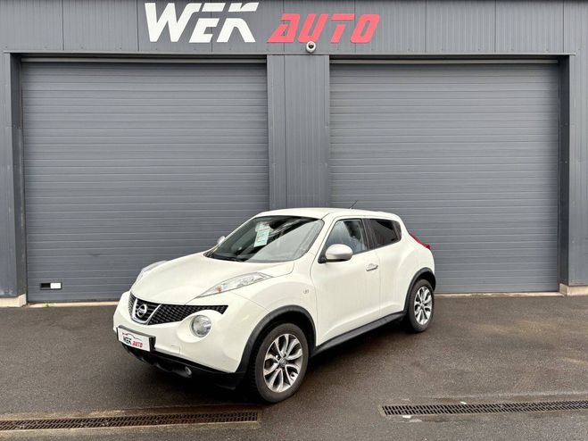 Cliquer pour voir la photo suivante Nissan Juke 1.5 dCi 110 FAP Tekna BLANC de 2013