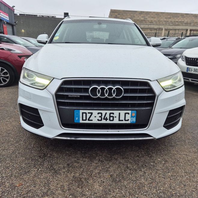 Audi Q3 2.0 TDI 184 BUSINESS LINE ENTRETIEN CONS Blanc de 2016