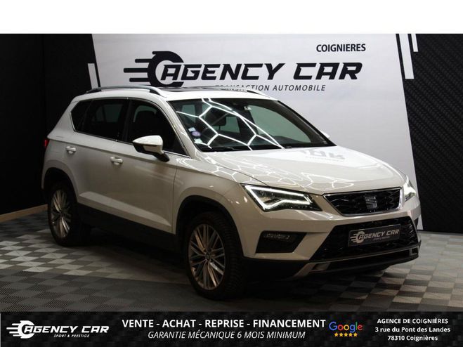 Cliquer pour voir la photo suivante Seat Ateca 1.5 TSI ACT 150 DSG 7 Xcellence BLANC de 2019