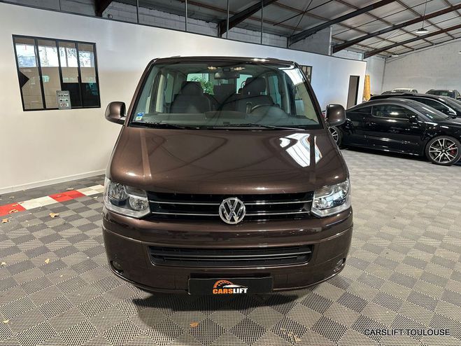 Volkswagen Multivan T5 2.0 TDI 180CH 4MOTION -HISTORIQUE COM Brun Mtallis de 2012