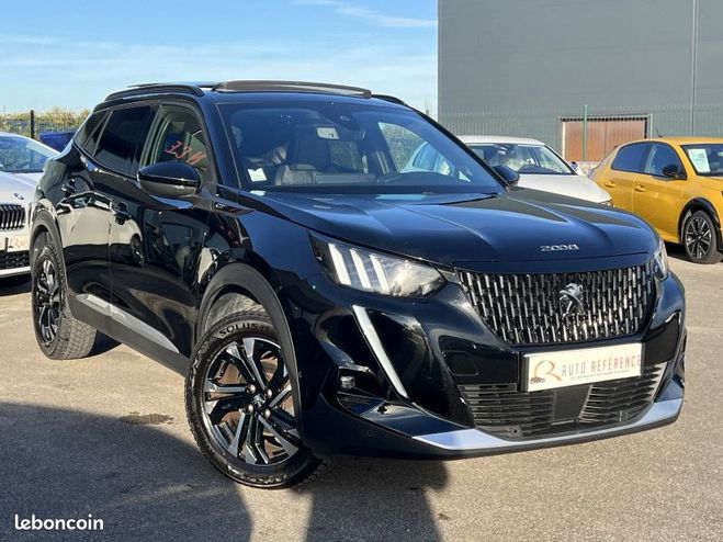 Peugeot 2008 1.2 130 CH GT EAT8 CAMERA COCKPIT 3D TOI Noir de 2022