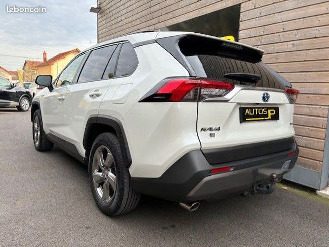 Toyota RAV 4 4 v 2.5 218 hybride dynamic 2wd Blanc de 2019
