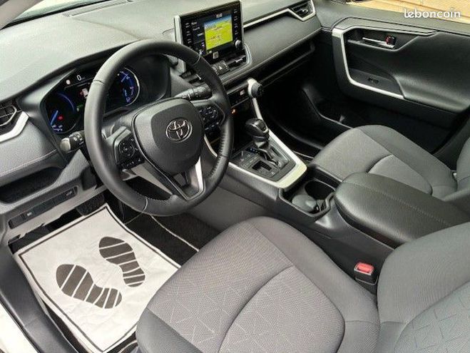 Toyota RAV 4 4 v 2.5 218 hybride dynamic 2wd Blanc de 2019