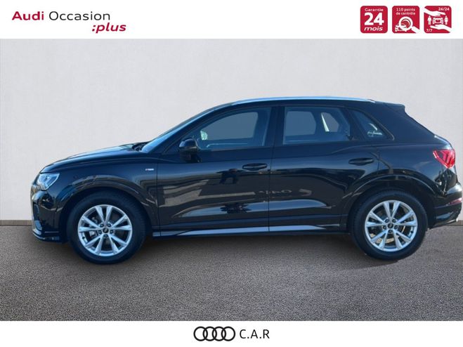 Audi Q3 35 TDI 150 ch S tronic 7 S line Noir de 2022