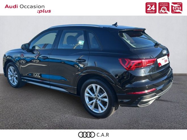 Audi Q3 35 TDI 150 ch S tronic 7 S line Noir de 2022