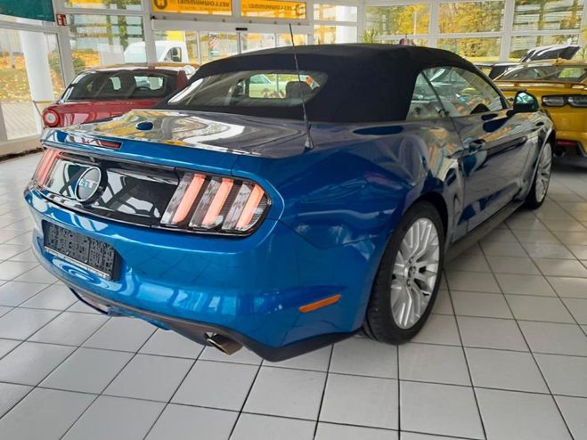 Ford Mustang Convertible 5.0 V8 Ti-VCT - 421 - BVA 20 Bleu de 2017