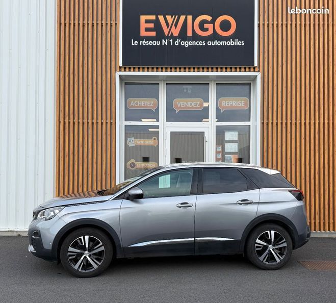 Peugeot 3008 130cv active business camera 360 attelag Gris de 2018