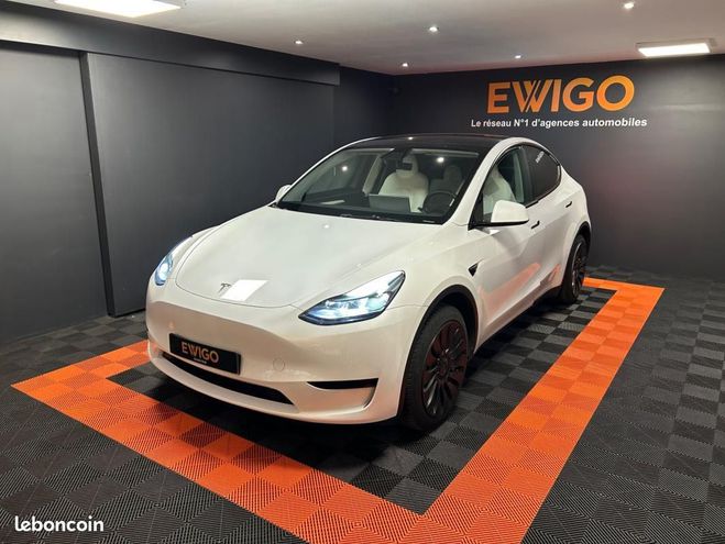 Cliquer pour voir la photo suivante Tesla Model Y ELECTRIC 300 60KWH STANDARD-RANGE BVA Blanc de 2022