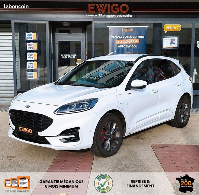 Ford Kuga 2.5 225ch hybrid st-line x bva pack tech Blanc de 2021