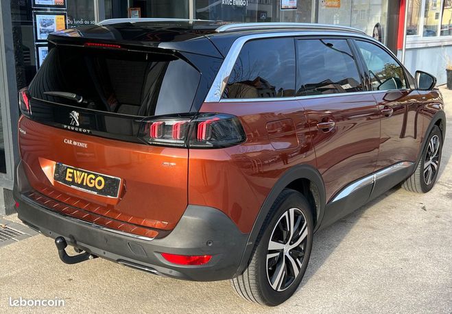 Peugeot 5008 1.2 puretech 130ch gt eat8 1re main ent Marron de 2022