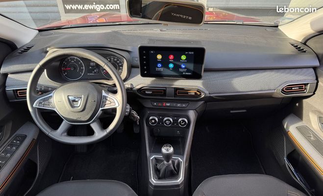 Dacia Sandero stepway confort 1.0 eco-g gpl 100ch 1er  Rouge de 2021