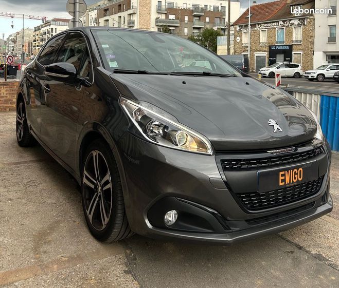 Peugeot 208 gt line 110 ch camera de recul apple car Gris de 2019