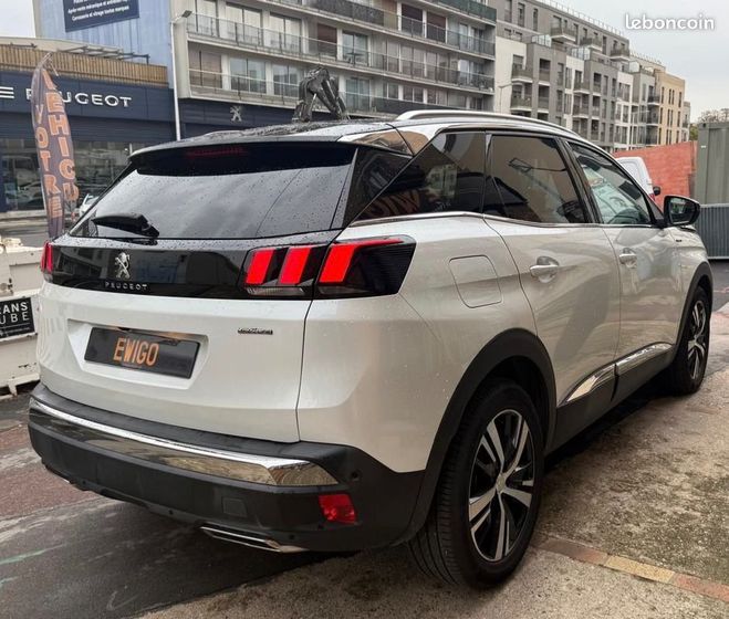 Peugeot 3008 gt line 1.6 thp 165 eat toit ouvrant Blanc de 2018