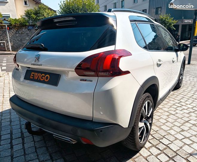 Peugeot 2008 generation-i 1.2 130 ch gt line distribu Blanc de 2018