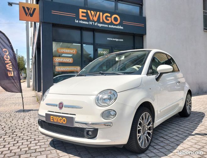 Cliquer pour voir la photo suivante Fiat 500 cabriolet 1.3 mjt 95 lounge start-stop Blanc de 2015