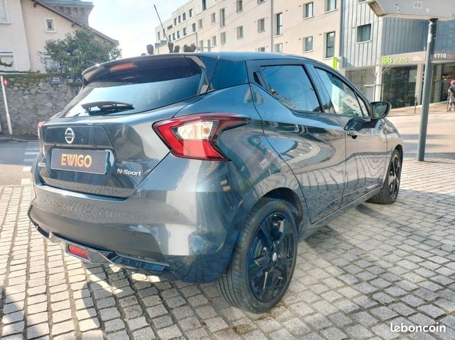 Nissan Micra 1.0 ig-t 92 n-sport x-tronic bva appel c Gris de 2022