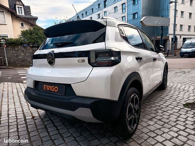 Citroen C3 generation-iv 1.2 puretech 100 max Blanc de 2024