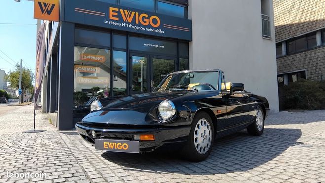 Cliquer pour voir la photo suivante Alfa romeo Spider 2.0 Noir de 1992