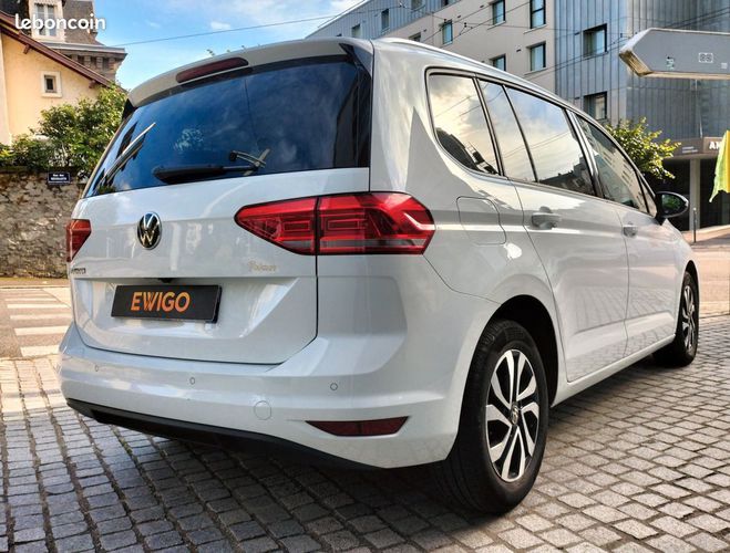 Volkswagen Touran 2.0 tdi 120 active 7places tva Blanc de 2021