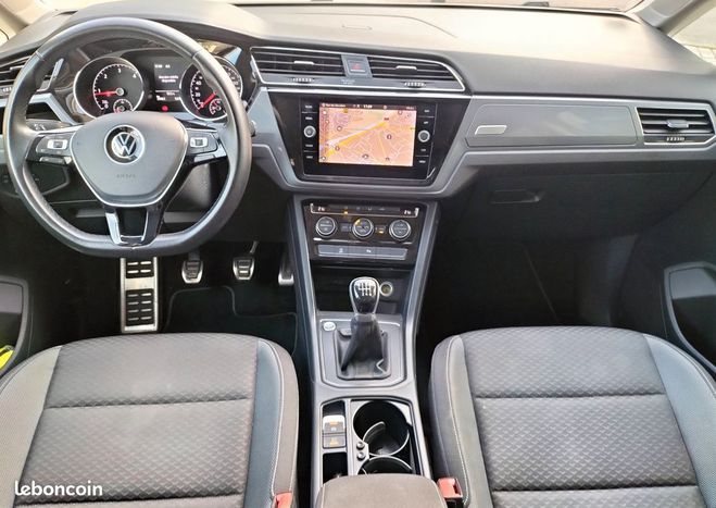 Volkswagen Touran 2.0 tdi 120 active 7places tva Blanc de 2021