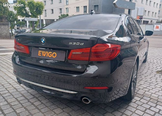 BMW Serie 5 3.0 530 d 265 luxury xdrive bva Noir de 2017
