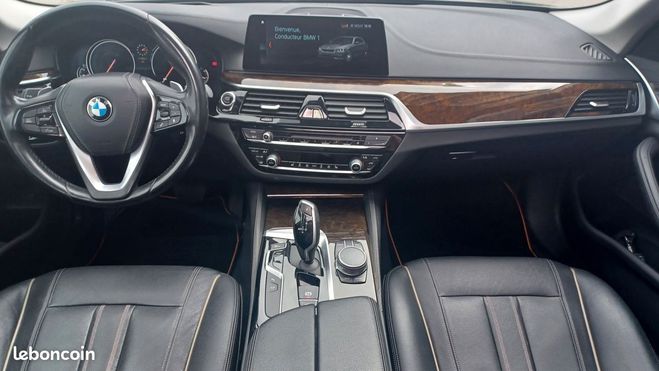 BMW Serie 5 3.0 530 d 265 luxury xdrive bva Noir de 2017