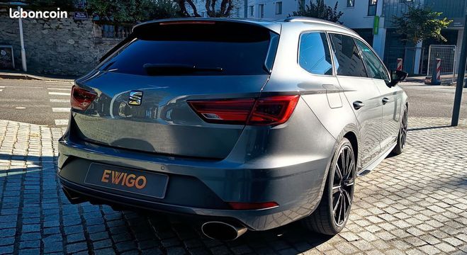 Seat Leon ST 2.0 tsi 300 ch cupra 4wd dsg sans fap Gris de 2018