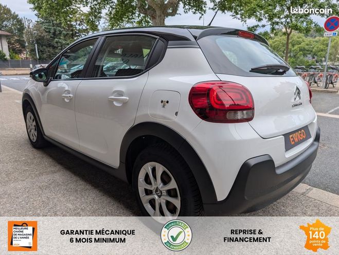 Citroen C3 82ch feel Blanc de 2018