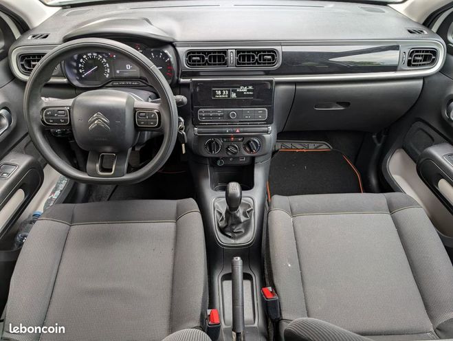 Citroen C3 82ch feel Blanc de 2018