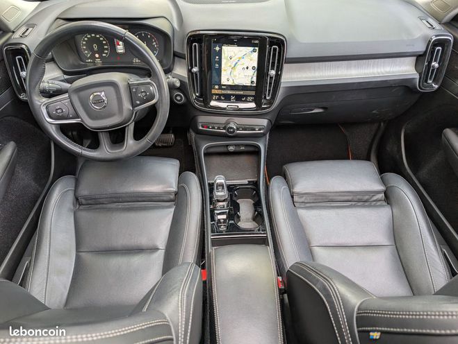 Volvo XC40 t5 recharge 180ch + 82ch inscription lux Noir de 2021