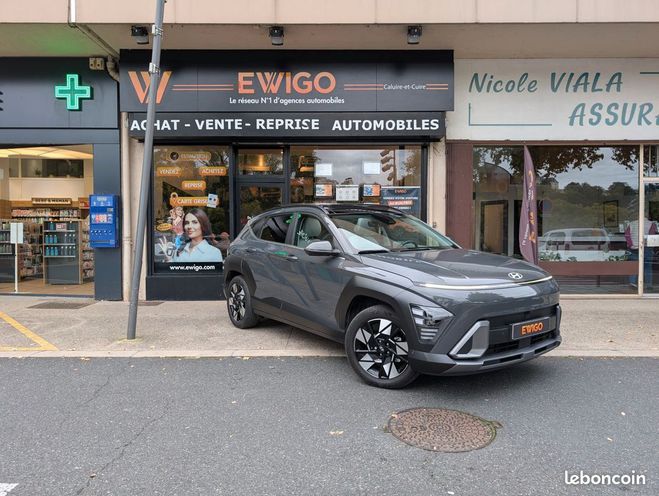 Cliquer pour voir la photo suivante Hyundai Kona 1.6 gdi 129ch hybrid executive dct-6 toi Gris de 2024
