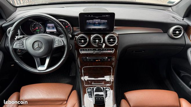 Mercedes GLC Classe 350 e 211+116ch fascination 4mati Marron de 2017