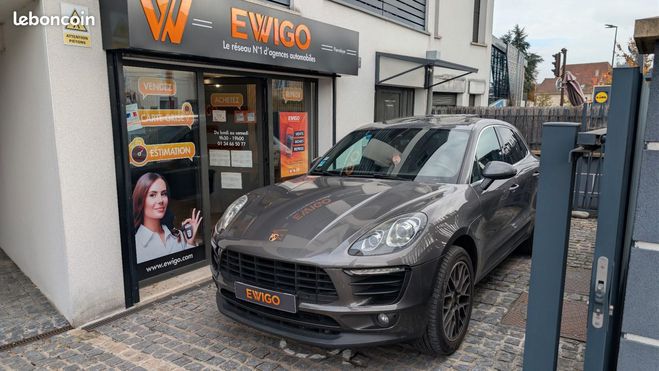 Cliquer pour voir la photo suivante Porsche Macan diesel 3.0 v6 258 ch s pdk Gris de 2015