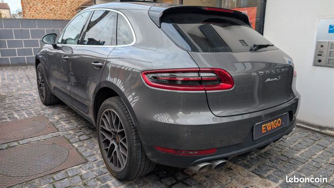 Porsche Macan diesel 3.0 v6 258 ch s pdk Gris de 2015