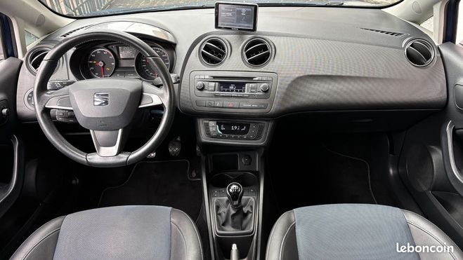 Seat Ibiza 1.2 tsi 105 itech plus Bleu de 2015