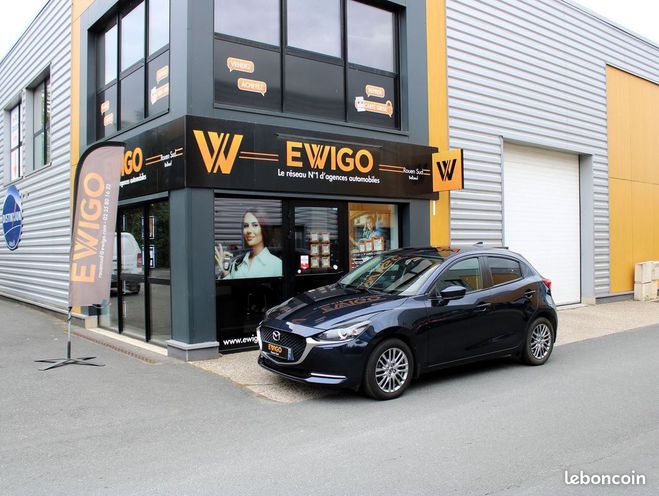 Cliquer pour voir la photo suivante Mazda 2 1.5 skyactiv-g m hybrid 90 ch selection Bleu de 2021