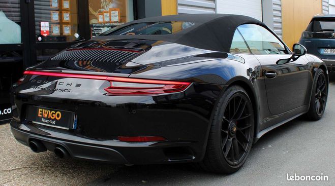 Porsche 911 cabriolet (991.2) 3.0 450 ch carrera 4 g Noir de 2018