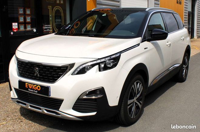 Peugeot 5008 ii 1.6 165 ch gt line bva eat6 Blanc de 2017