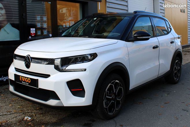 Citroen C3 1.2 mhev hybrid 100 ch max e-dcs6 Blanc de 2025