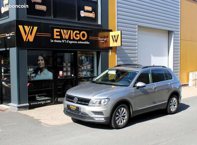 Cliquer pour voir la photo suivante Volkswagen Tiguan 1.4 tsi 150 ch confort line dsg6 + toit Gris de 2017