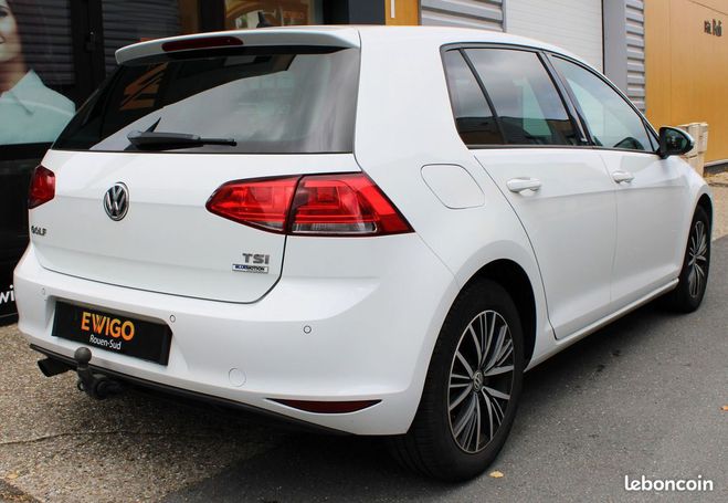 Volkswagen Golf 1.2 tsi 110 ch bluemotion technology all Blanc de 2016