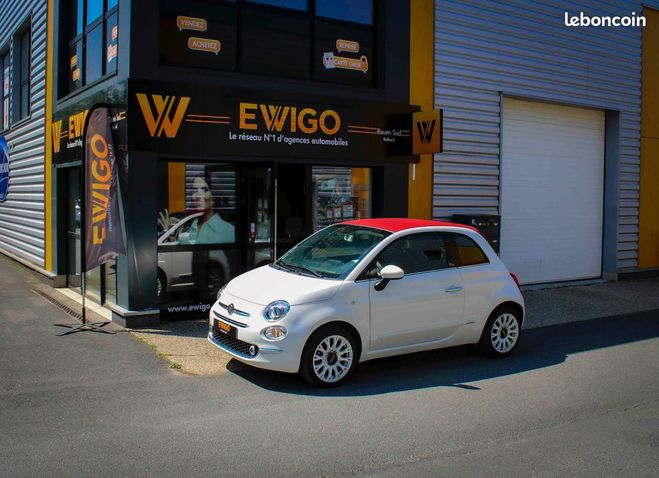 Cliquer pour voir la photo suivante Fiat 500 C cabriolet 1.2 70 ch star Blanc de 2020