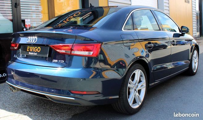 Audi A3 berline 2.0 tdi 150 ch sport s-tronic +  Bleu de 2019