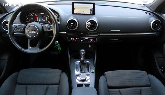 Audi A3 berline 2.0 tdi 150 ch sport s-tronic +  Bleu de 2019