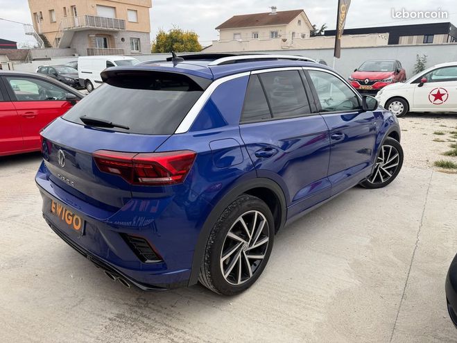 Volkswagen T Roc r 2.0 tsi 300 ch 4motion toit ouvrant vi Bleu de 2019