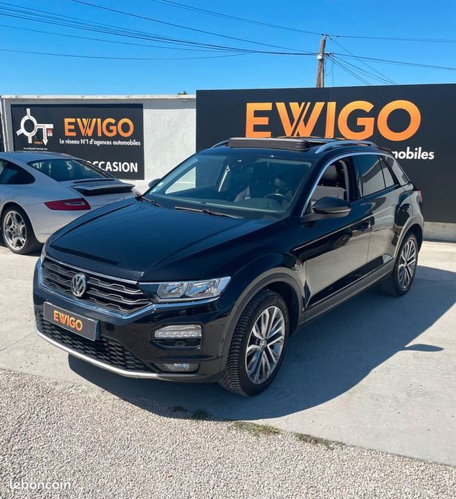 Cliquer pour voir la photo suivante Volkswagen T Roc 2.0 tdi 150 carat 4motion dsg bva start- Noir de 2018