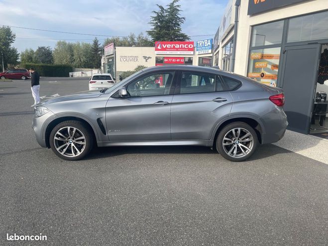 BMW X6 3.0 d 258 ch m sport xdrive bva   toit o Gris de 2017