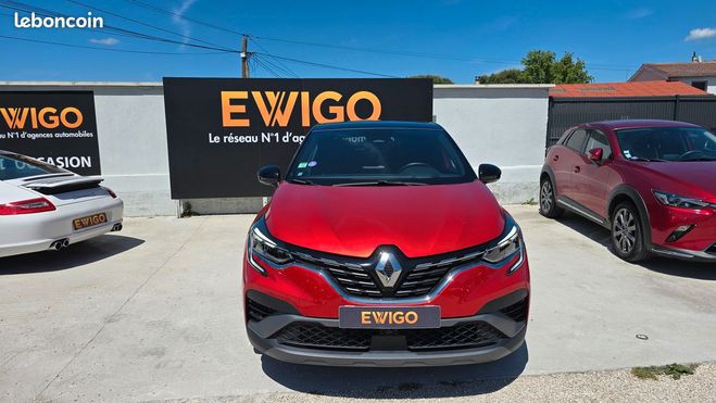 Renault Captur 1.6 e-tech 145h 90 hybrid full-hybrid 1. Rouge de 2022