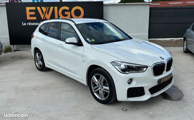 BMW X1 2.0 d 190 ch m sport sdrive bva   origin Blanc de 2018
